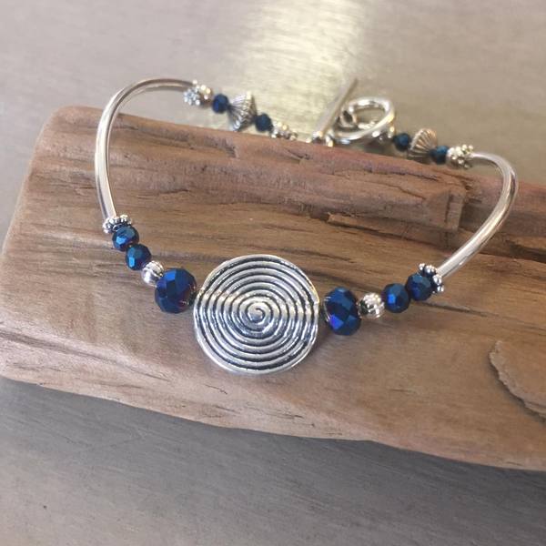 Spiral Bead Bracelet